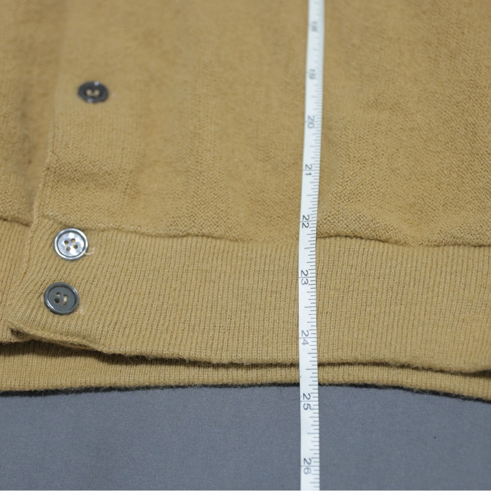 Vintage 70s 80s IZOD LACOSTE Ladies Cardigan Sweater Union Made USA Large Orlon - Picture 12 of 13